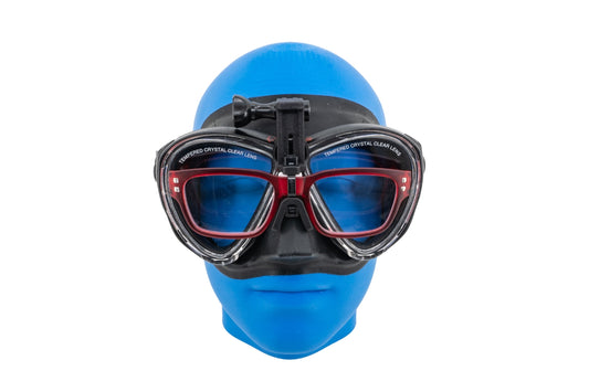 DiveVue - Mount glasses to your dive mask.