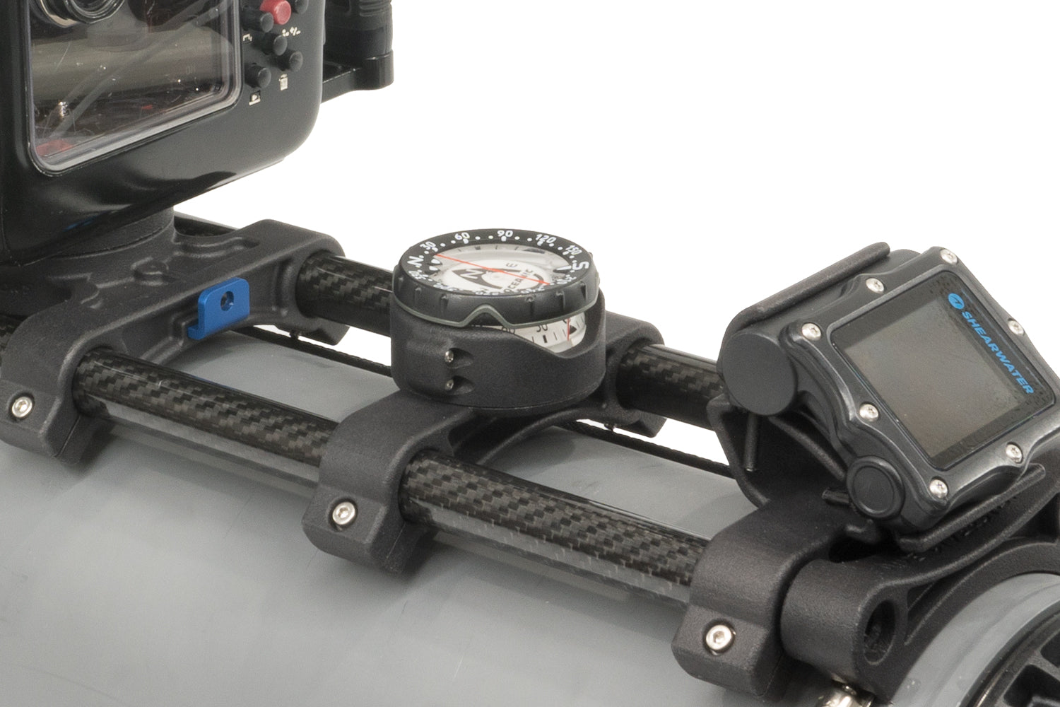 DPV Modular Rail System – Oceanic Compass Mount. – Dive Diversions