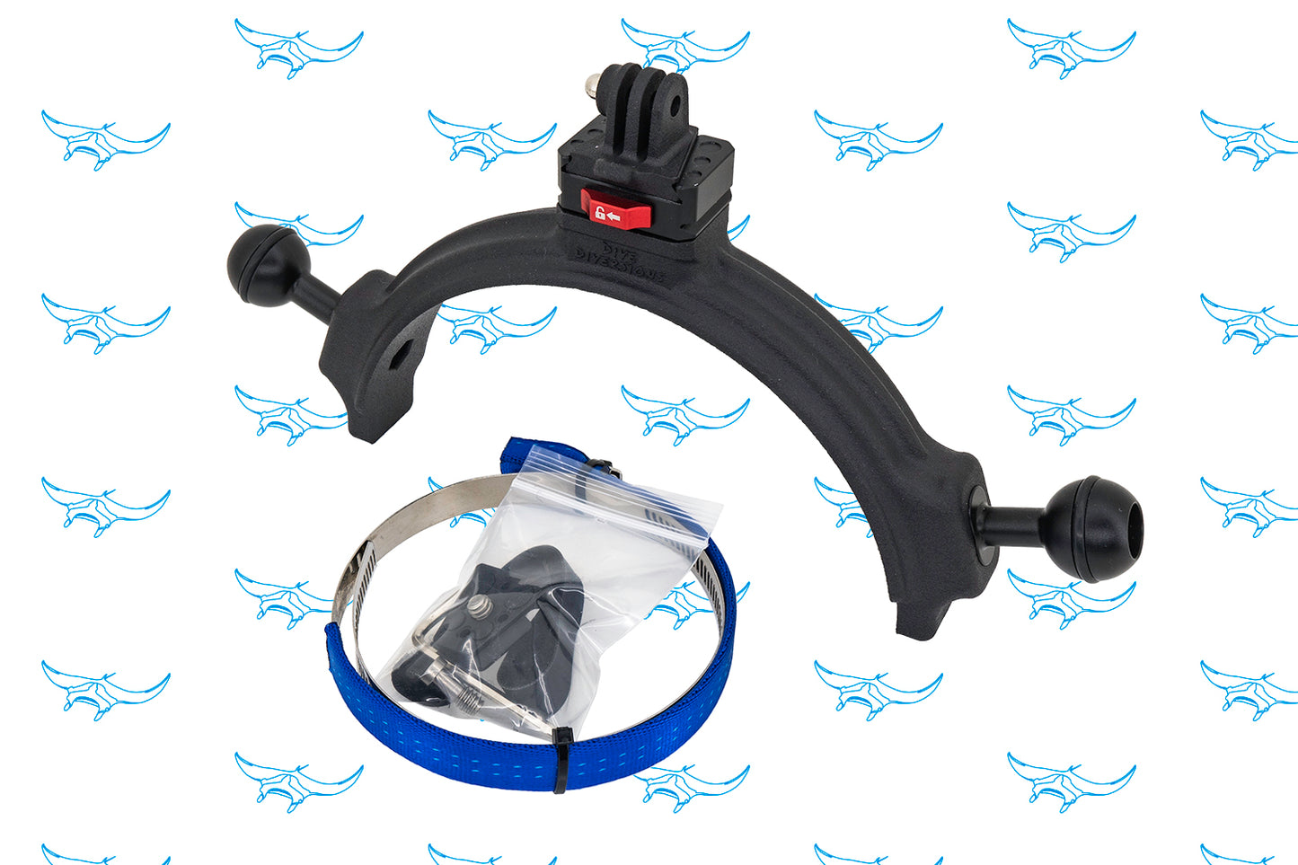 DiveX Blacktip - Action Camera QR Mount.