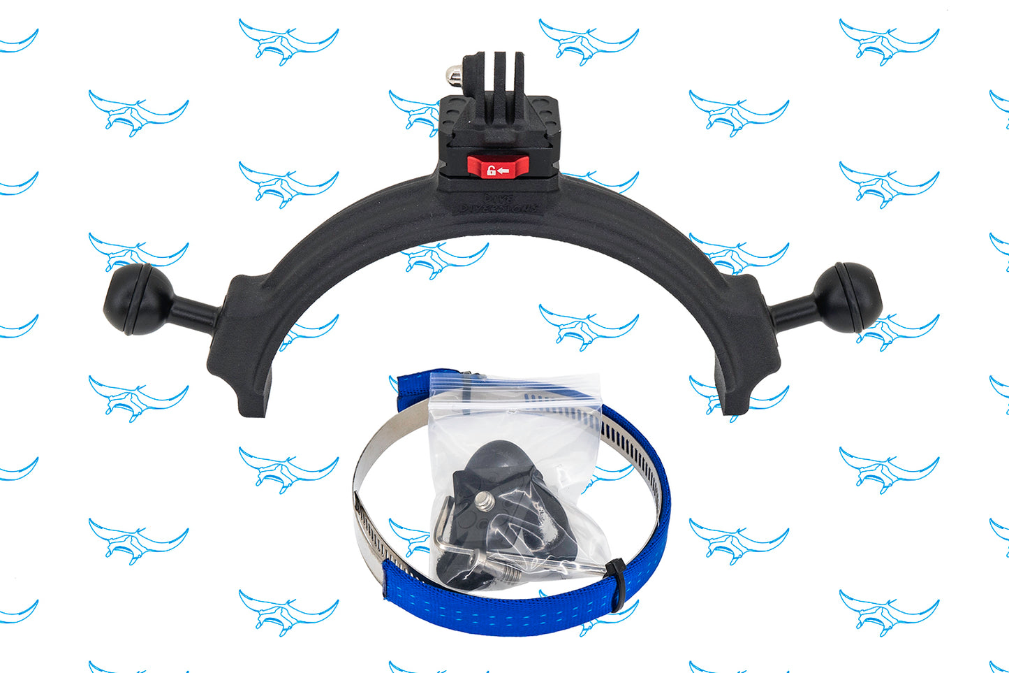 DiveX Blacktip - Action Camera QR Mount.