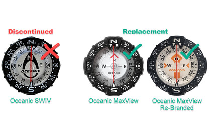 Universal DPV - Oceanic Compass Mount - Maxview Version.