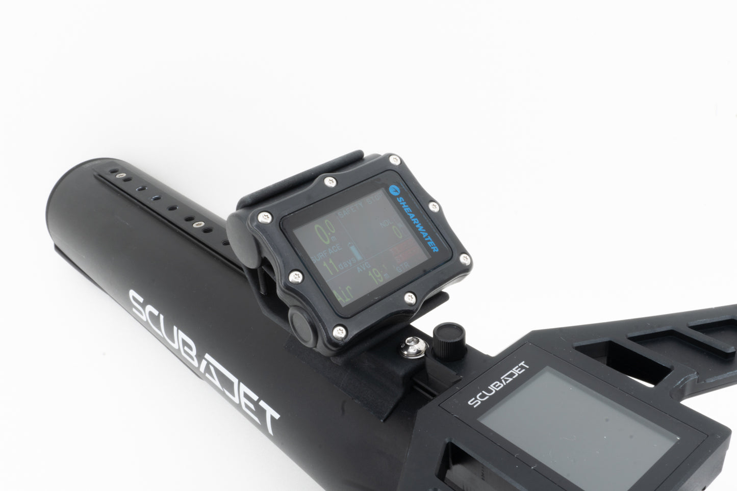 Scubajet DPV Shearwater Perdix Mount.