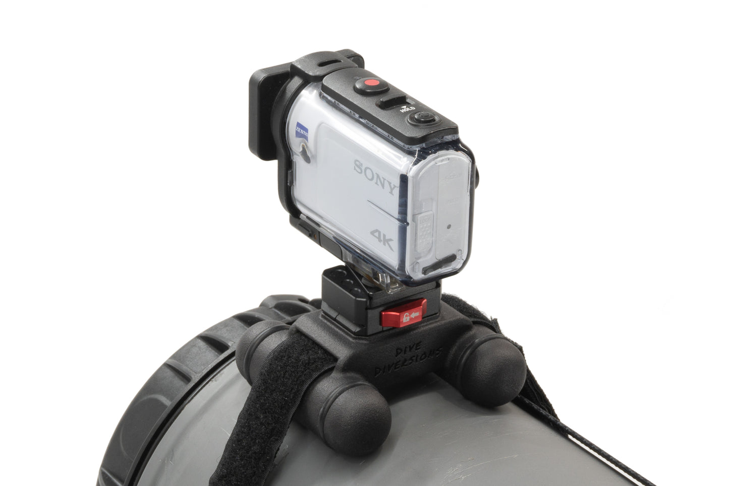 Universal DPV Action Camera QR Mount.