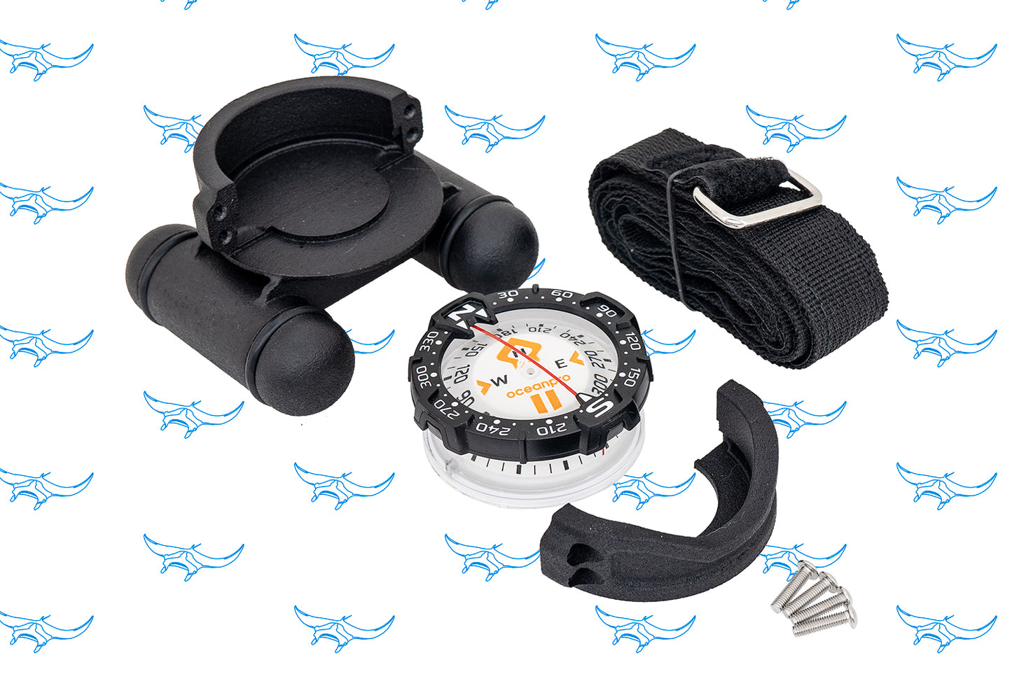 Universal DPV - Oceanic Compass Mount - Maxview Version.